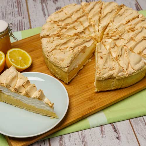 Lemon Meringue Pie (12 portions) Europ Food Canarias