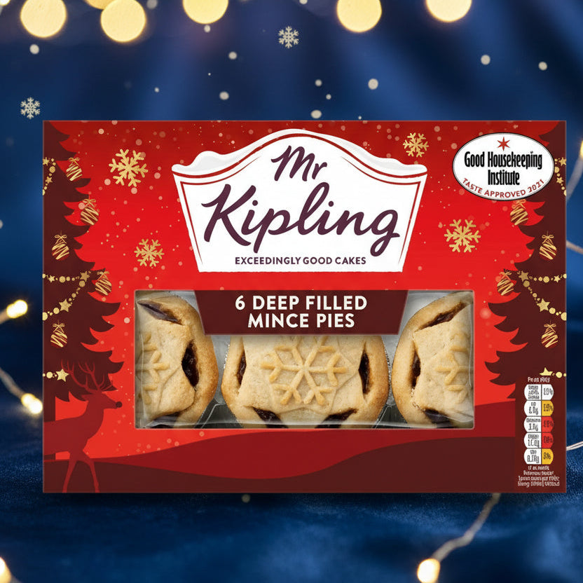 MR Kipling Mince Pies