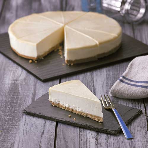 Deep and Creamy Vanilla Cheesecake (12 portions) Europ Food Canarias