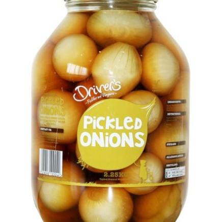 Pickled Onions (2.25kg)  Drivers Europ Food Canarias